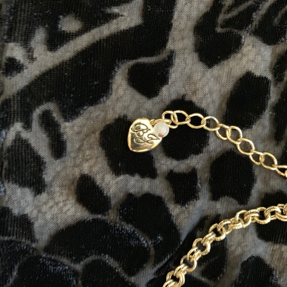 Betsey Johnson lucky wishbone necklace - Picture 4 of 5